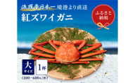 【蟹セレブ】紅ズワイガニ　大1杯（500～600g×1）