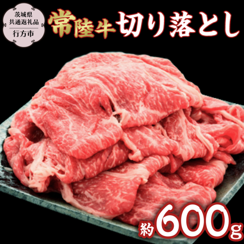 常陸牛切り落とし約600g 【茨城県共通返礼品】 常陸牛 ブランド牛 [DS013sa] 1364986 - 茨城県桜川市