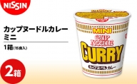 カップヌードルカレー ミニ 1箱（15食入）×2箱 ラーメン らーめん 拉麺 F4H-0394