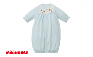 d-15 ミキハウス ストレッチパイル ツーウェイオール ( ブルー ) / ベビー服 ベビー用品 ベビーグッズ 赤ちゃん 新生児