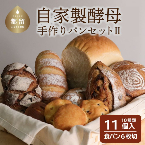 自家製酵母のパンセット2（10種類11個、食パン6枚切り） 137725 - 山梨県都留市