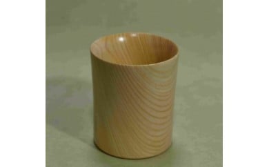 【数量・クレカ限定】ヒノキぐい飲み★ふるさと納税限定★ 137813 - 山梨県都留市