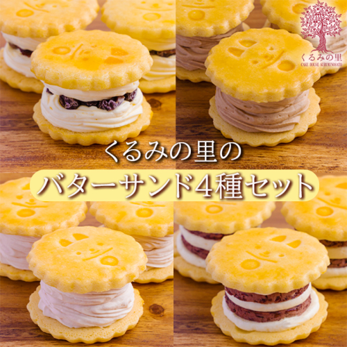 くるみの里バターサンドづくし(合計10個) お菓子詰め合わせセット [ラムレーズンサンド あんバターサンド チョコレート 苺 イチゴ ストロベリー 洋菓子 ワンストップオンライン] TF0675-P00010 1381617 - 宮崎県高原町