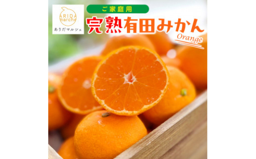 ［先行予約］ご家庭用 完熟有田みかん 約10kg［2025年12月発送予定］訳あり 農家直送［MS6-2］ 1382021 - 和歌山県上富田町