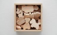 動物の広場　箱セット おもちゃ 玩具 積み木 積木 つみき 知育玩具 日本製 国産