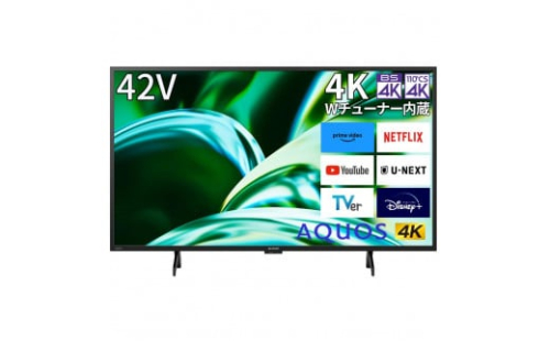 シャープ SHARP【AQUOS（アクオス）FL1シリーズ 42V型 4K液晶テレビ 4T-C42FL1】 1390040 - 大阪府堺市