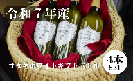 ≪令和7年産≫希少米コタキホワイトギフトボトル4本