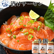 14-139 漬けサーモン～スモーク風味～　5個セット
