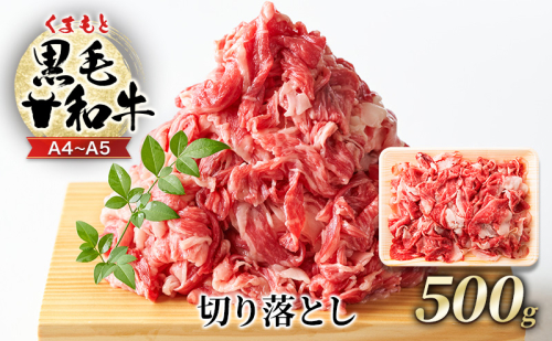 牛肉 A4～A5 くまもと 黒毛和牛 切り落とし 500g 肉 お肉 ※配送不可：離島 1402029 - 熊本県錦町