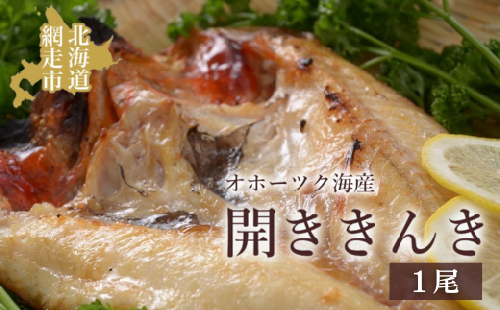 オホーツク海産 開ききんき1尾 ABAO2191 1403113 - 北海道網走市