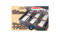 蒸気で炊いた十六穀米 12個セット【1373684】