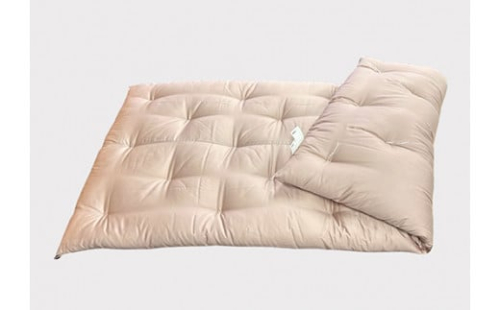 お使いの寝具に乗せるだけで寝心地ＵＰ　天然綿マットレストッパ—(ピンク)【CW110W】 1413037 - 滋賀県近江八幡市