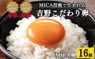 こだわり のざわ卵 16個 【田原本町×吉野町共通返礼品】 ／ 野澤養鶏 おいしい たまご 奈良県