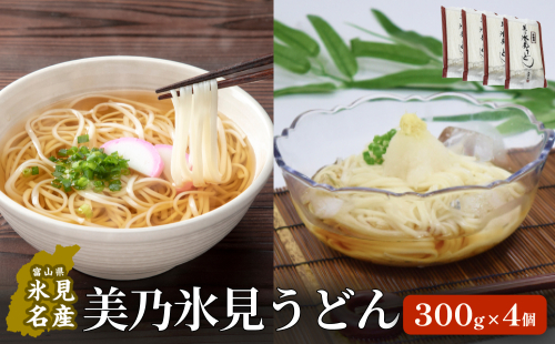 美乃氷見うどんお徳用4個入  | 氷見 うどん 乾麺 送料無料 細麺 手延べ ご当地 訳アリ わけあり 切れ端 お得  1422544 - 富山県氷見市