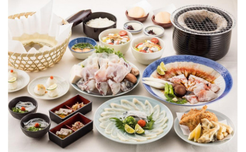 【とらふぐ亭】とらふぐ三昧フルコースお食事券＜1名様分＞【国産高級とらふぐ使用】 1429284 - 神奈川県川崎市