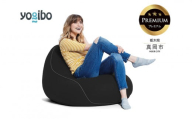 Yogibo Lounger Premium ブラック （ヨギボー ラウンジャー プレミアム） 真岡市 栃木県 送料無料