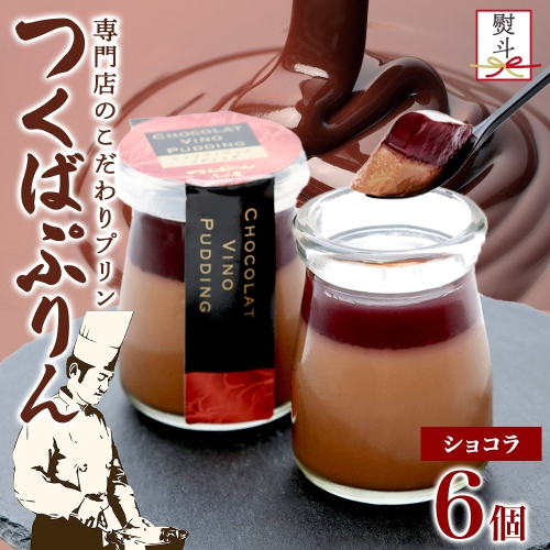 無地熨斗 つくばぷりん ショコラ・ヴィノ・プディング ６個 プリン ぷりん ショコラ チョコレート 牛乳 ミルク 卵 赤ワイン スイーツ 贅沢 洋菓子 おやつ 冷菓 ご褒美 デザート 人気 グルメ お取り寄せ ギフト プレゼント 贈り物 冷蔵 送料無料 ふじ屋 茨城県 桜川市 [EW034sa] 1432506 - 茨城県桜川市