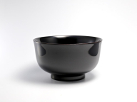 川連漆器 燻椀 IBURIWANCO 小丼 黒【秋田県漆器工業協同組合】[B8-5401-1]