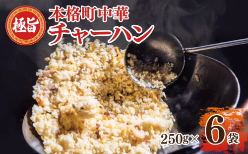 【スピード発送】極旨 チャーハン 250g×6袋 本格町中華 冷凍炒飯 小分け 簡単調理 6人前 010B1472 1442699 - 大阪府泉佐野市