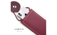 SPUR(シュプール)/本革マルチポシェット (MAROON)