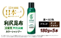 利尻ヘアカラーシリーズ史上もっとも簡単！泡立て不要！＼3ステップで／分け目までしっかりキレイ！日本初（※1）「洗う」+「染める（※2）」そして頭皮潤い成分（※3）を配合した約300μmの濃密な泡が特徴