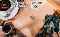 コーヒー豆 グァテマラ １００g （約10杯分） ～ カフェ・アダチ 自家焙煎 珈琲 コーヒー 豆 （粉にもできます） ドリンク 飲料 カフェアダチ