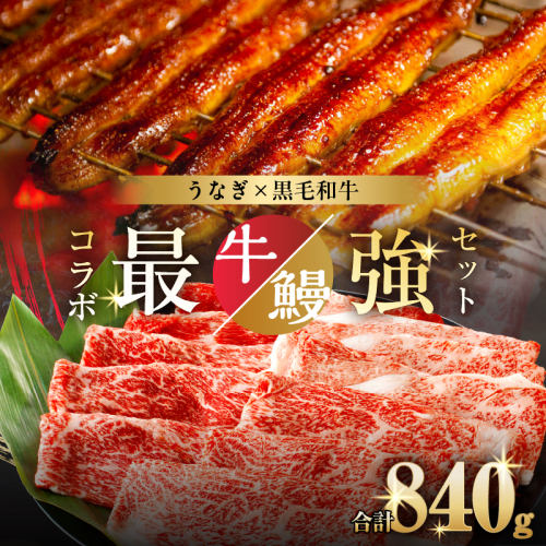 ≪数量限定≫うなぎ×黒毛和牛 都農町最強セットB 肉 牛 牛肉 おかず 国産_T030-072 1452531 - 宮崎県都農町