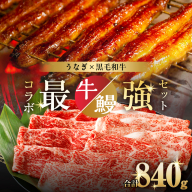 ≪数量限定≫うなぎ×黒毛和牛 都農町最強セットB 肉 牛 牛肉 おかず 国産_T030-072