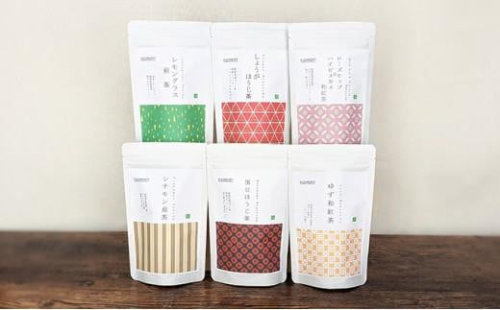 静岡茶フレーバーティー詰め合わせ　6Aセット◆ 1452655 - 静岡県静岡市