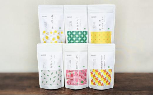 静岡茶フレーバーティー詰め合わせ　6Bセット◆ 1452656 - 静岡県静岡市