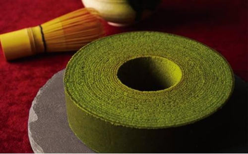 深濃抹茶バウムクーヘン 1ホール【配送不可：離島】◇ 1452726 - 静岡県静岡市