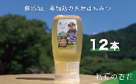 合計3600g 天然蜂蜜 国産蜂蜜 非加熱 生はちみつ 岐阜県 美濃市産 初夏 (蜂蜜300g入りピタッとボトル12本セット) B18