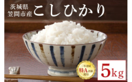 令和6年産 コシヒカリ 5kg 茨城県 笠間市 お米 ご飯 新米