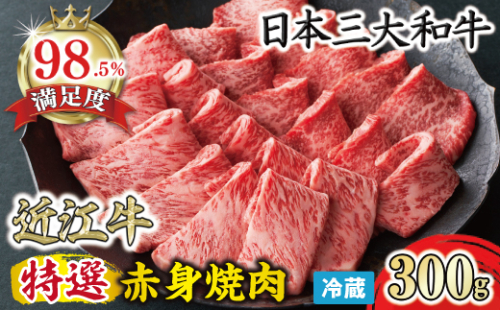 【寛閑観】近江牛　特選『赤身』焼肉用　300ｇ【冷蔵】【FR25W】 1460870 - 滋賀県近江八幡市