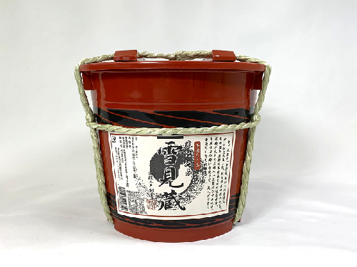 雪見蔵 朱樽入り【(有)石孫本店】[B5-4001] 146502 - 秋田県湯沢市
