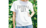 FUKUOKA CITY T-shirt（フクオカシティTシャツ）ホワイト・Sサイズ