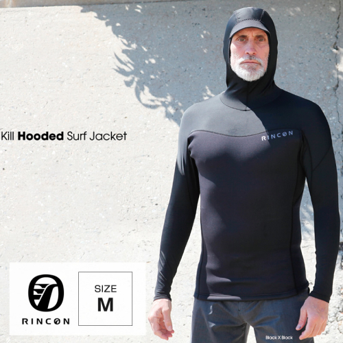 ウエットスーツ　Rincon 1mm KILL HOODED 長袖 JACKET。真夏仕様5.5cmバイザー付き  Mサイズ 1467281 - 神奈川県海老名市