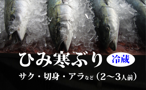 【先行予約】ひみ寒ぶり　サク・切身・あらなど　約2、3人分 1477290 - 富山県氷見市