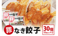 [最高級Bigれんこん珠美使用]冷凍罪なき餃子(20g×15個入)2パックセット 77-E