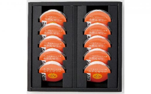 無添加で安心！温州みかんゼリー100％　10個セット★★ 1480171 - 静岡県静岡市
