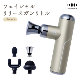 Fascial Release Gun Little 想像以上のライト感。 驚愕のパワー振動！ ピンポイントに、深くひびく振動 高級感増すメタリック感 ［超軽量］たった230gの超軽量！驚きのハイパワ