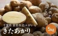 【2025年5月上旬より順次配送】富里産　じゃがいも「きたあかり」5kg 【 ふるさと納税 人気 おすすめ ランキング きたあかり じゃがいも ジャガイモ 芋 採れたて 産地直送 千葉県 富里市 送料無料 】 TME009