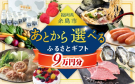 【あとから選べる】糸島市ふるさとギフト 9万円分 糸島  後から選べる ふるさと納税後から [AZZ008]