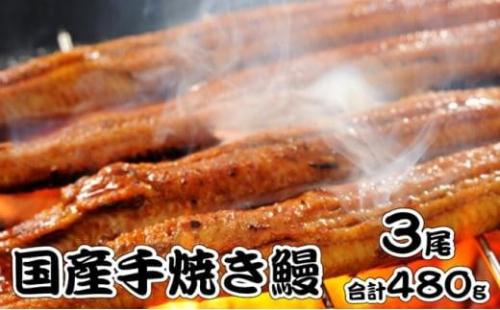 堺の老舗『五郎藤』国産手焼き鰻３尾（160g×3尾）合計480g 1492027 - 大阪府堺市