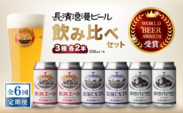 ※こちらは全6回（月1回）お届けの定期便商品です。長浜エール ALC.6％柑橘系の香りとモルトの深い味わいしっかりした味わいのイギリス産エールモルトをベースに、カラメルモルトの香ばしいかおりとホップ由
