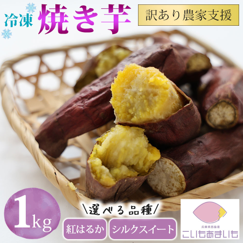 【訳あり】農家が作った超熟成蜜芋「こいもあまいも」の冷凍焼きいも 合計１kg 1510898 - 兵庫県西脇市