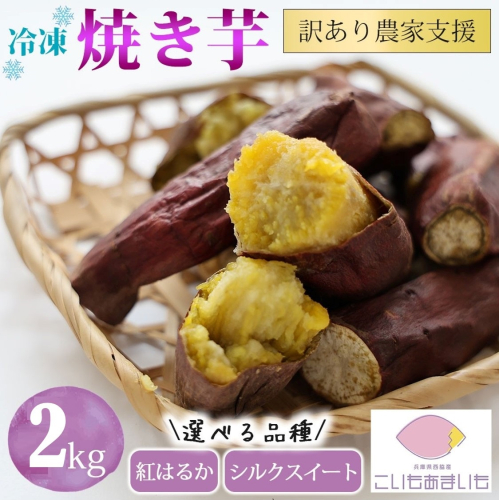 【訳あり】農家が作った超熟成蜜芋「こいもあまいも」の冷凍焼きいも 合計２kg 1510972 - 兵庫県西脇市