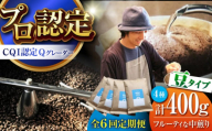 【全6回定期便】葉山イヌイットコーヒー ★豆タイプ フルーティな中煎り ＜スペシャルティコーヒー＞ 400ｇセット / 珈琲 中煎り フルーツ エチオピア 神奈川県 特産品【イヌイットコーヒーロースター】 [ASAB023]