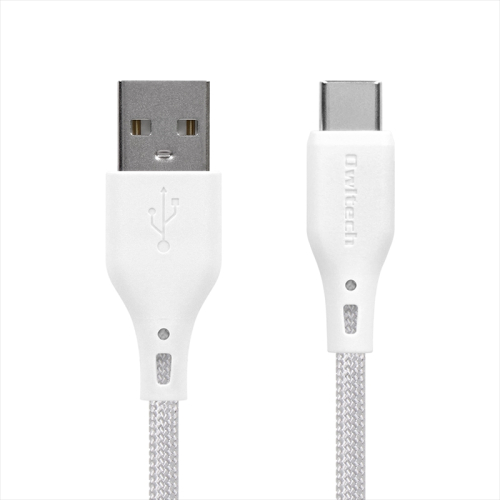 Owltech(オウルテック) 磁力でまとまる 急速充電3A／データ転送 USB Type-A to USB Type-C マグネットケーブル OWL-CBMGCA10-WH ホワイト 1514019 - 神奈川県海老名市