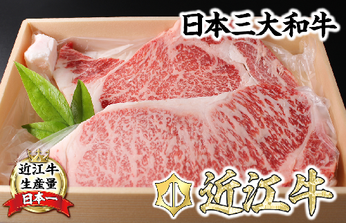 【11月発送分】極上近江牛ステーキセット【400g(200g×2枚)】【冷凍】【CB17W-11m】（滋賀県　近江八幡市） 1514214 - 滋賀県近江八幡市